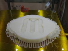 Dissolvable Support Gearbox 3D Printer Model