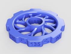 CR10 Precision Leveling Knob 3D Printer Model