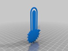 Bookmark Hedgehog 3D Printer Model