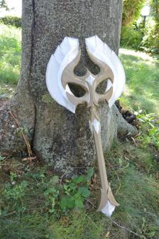 Skyrim Glass Axe , 3d Printable Version For Cosplay And Props 3D Printer Model