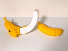 Little Banana Sword Katana Knife Karambit 3D Printer Model