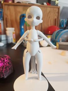 BimBim The Small Doll 3D Printer Model