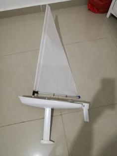 RC Laser Dinghy Sail Boat 3D Printer Model