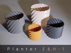 Planter / Pot / Vase – Four Sizes 3D Printer Model