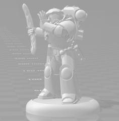 French Space Legionnaire 3D Printer Model