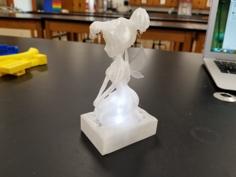 Tinker Bell Tea Light 3D Printer Model