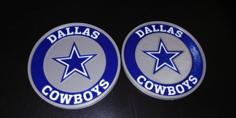 Dallas Cowboys Coaster 3D Printer Model