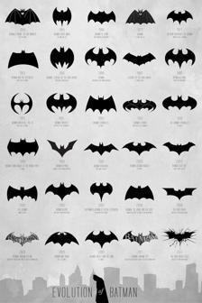 All Of Batman’s Logos 3D Printer Model