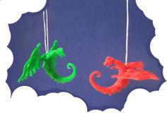 Dragon Ornament 3D Printer Model