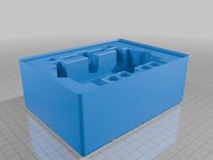 Gridfinity Dowel-It Jig Holder 3D Printer Model