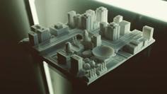 URBAN MODEL City 3D Printer Model