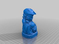 Gaming Buddha 3D Printer Model