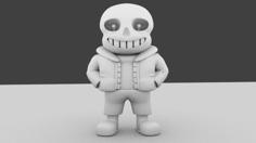 Undertale – Sans 3D Printer Model