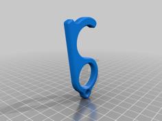 No-touch Door Hook 3D Printer Model