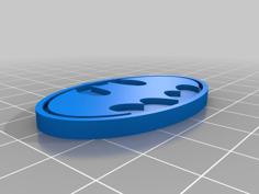 Batman Keychain 3D Printer Model