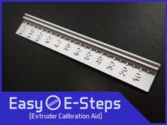 Easy E-Steps Extruder Calibration And Measurement Tool For M92 Esteps 3D Printer Model