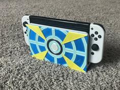 Beast Ball OLED Nintendo Switch Dock Cover 3D Printer Model