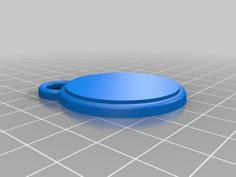 Keychain Base 3D Printer Model