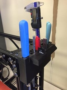 Taz 5 Tool & Card Caddy 3D Printer Model