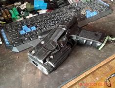 Fallout 10mm Pistol Kit For Airsoft Aep 3D Printer Model