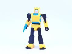 ARTICULATED G1 TRANSFORMERS BUMBLEBEE – NO SUPPORTS 3D Printer Model