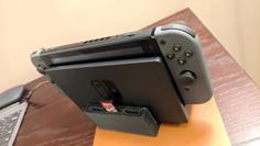 Nintendo Switch Cradle Wallmount (Large And Small) 3D Printer Model