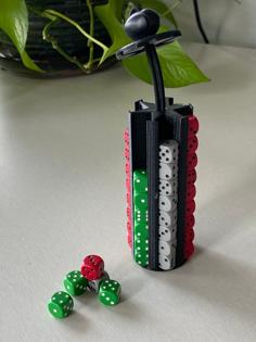 Dice Holder (d6, 8mm/12mm/16mm) 3D Printer Model