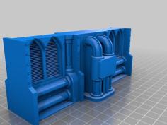 N&K Wall’s With Pipes 3D Printer Model