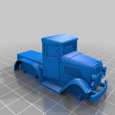 Type 94 Japanese Military Truck 1:56 / 28mm 3D Printer Model