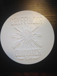 Harry Potter Quidditch Logo 3D Printer Model