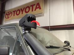 Truck Snorkel Cover 3D Printer Model