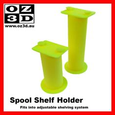 Shelving Spool Holder 3D Printer Model