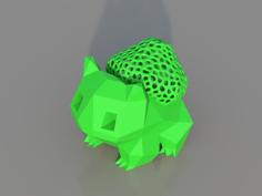 Low Poly Voronoi Hybrid Bulbasaur 3D Printer Model