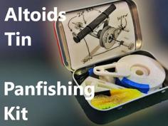 Altoids Tin Panfishing Kit 3D Printer Model