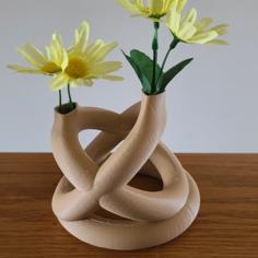 Petal Interlace – Modern Vase 3D Printer Model