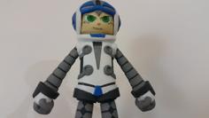 Beck From Mighty No 9 3D Printer Model