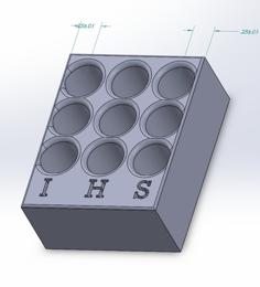 Oil Pen Cartridge Holder 3D Printer Model