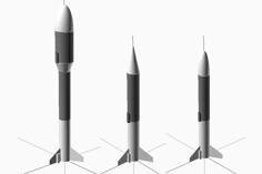 Customisable Modular Model Rocket 3D Printer Model