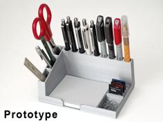 Desktop Organizer – Pencil Holder 3D Printer Model