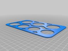 Circle Stencil 3D Printer Model