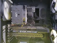 EVGA GPU Graphics Card Support / Brace 3D Printer Model