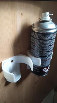 Simple Spraycan Holder (66mm) 3D Printer Model