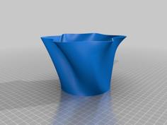 Abstract Planting Pot, Planter For Plants, Flower Pot :) 3D Printer Model