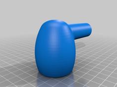 E-Pipe For E-Cigarette- Canadian Bull Style 3D Printer Model