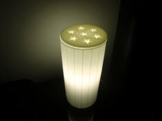 Ikea KVARNÃ… Table Lamp Stars Cover 3D Printer Model