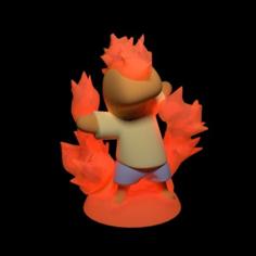 Salamander, The Fairy Of Fire 3D Printer Model