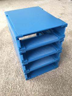 WD Portable HDD Caddy Stack 3D Printer Model