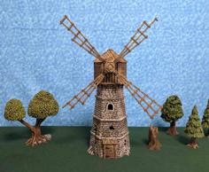 The Abandoned Windmill 3D Printer Model