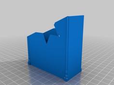 Custom Two Part Deck Box (for Small Printers) 3D Printer Model