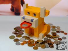 OX Coin Bank 3D Printer Model